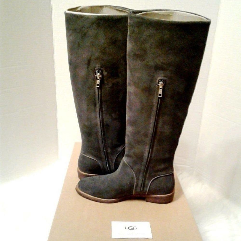UGG Australia Women's 6.5M Tall Leather Boot - Picture 4 of 12